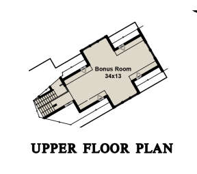 Bonus Room for House Plan #4771-00018