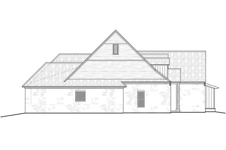 Modern Farmhouse House Plan #5995-00022 Elevation Photo