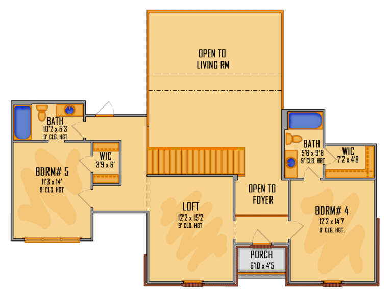 House Plan House Plan #28454 Drawing 2