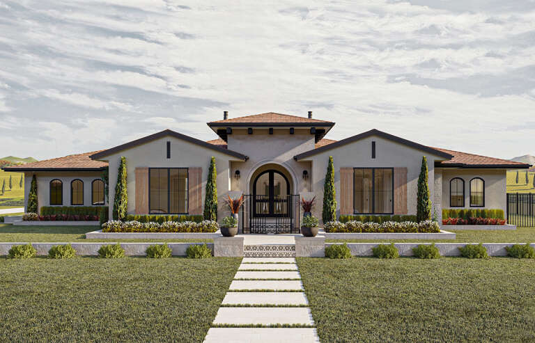House Plan House Plan #28456 Front Elevation 