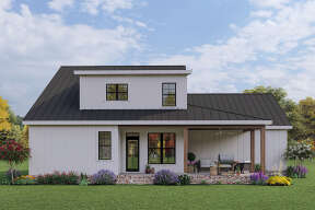 Modern Farmhouse House Plan #009-00324 Elevation Photo