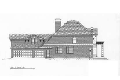 Georgian House Plan #4195-00051 Elevation Photo