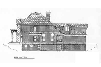 Georgian House Plan #4195-00051 Elevation Photo