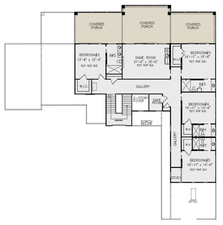 House Plan House Plan #28460 Drawing 2