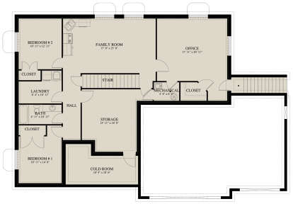 Second Floor for House Plan #2802-00190