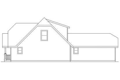 Cottage House Plan #035-01044 Elevation Photo