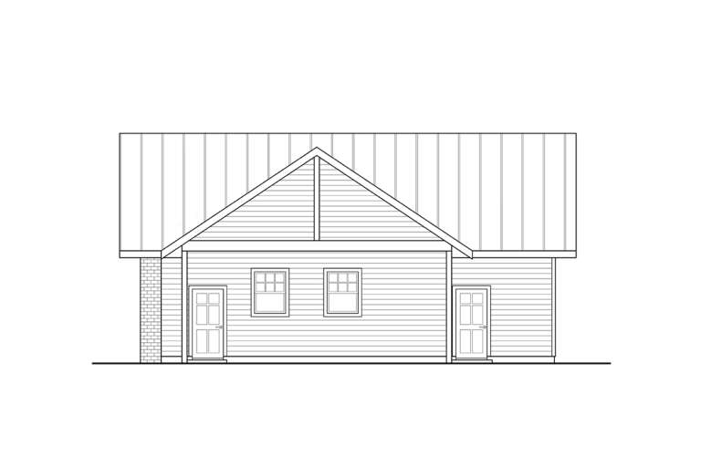 Traditional House Plan #035-01045 Elevation Photo