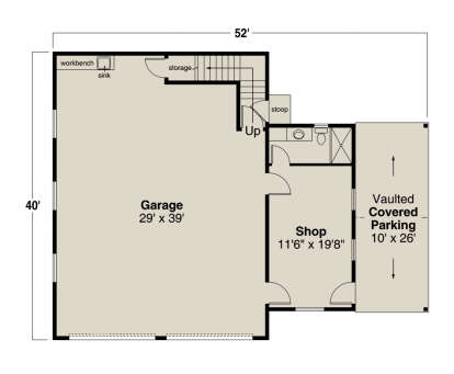 House Plan House Plan #28464 Drawing 1