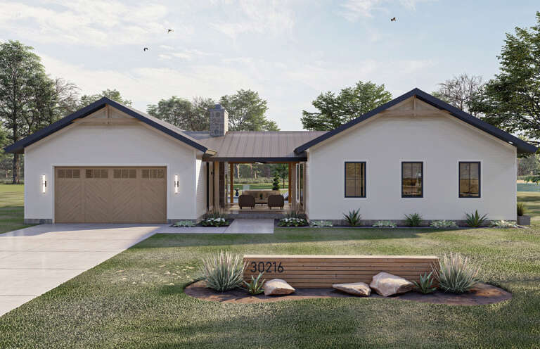 House Plan House Plan #28465 Front Elevation 