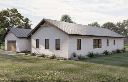 Cottage House Plan #963-00728 Elevation Photo