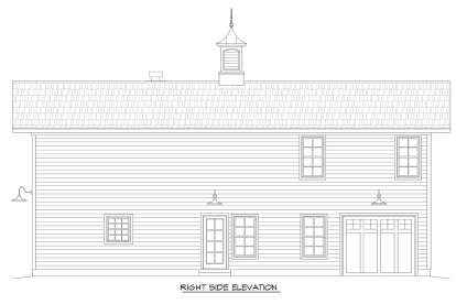 Barn House Plan #940-00707 Elevation Photo