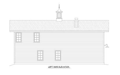 Barn House Plan #940-00707 Elevation Photo