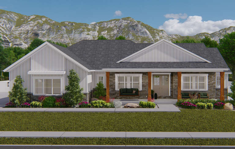 House Plan House Plan #28467 Front Elevation