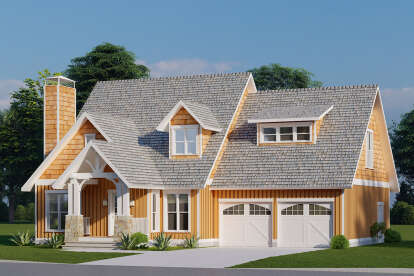 Craftsman House Plan #8318-00322 Elevation Photo