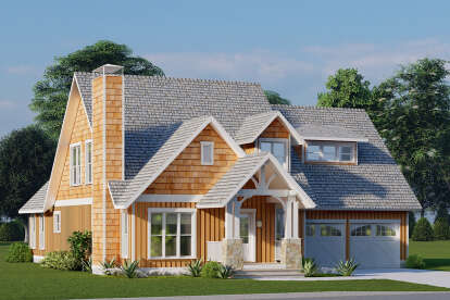 Craftsman House Plan #8318-00322 Elevation Photo