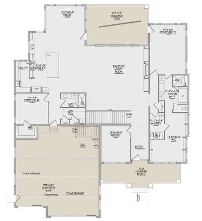 Main Floor  for House Plan #8768-00118