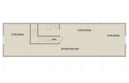 Optional Second Floor for House Plan #8768-00119