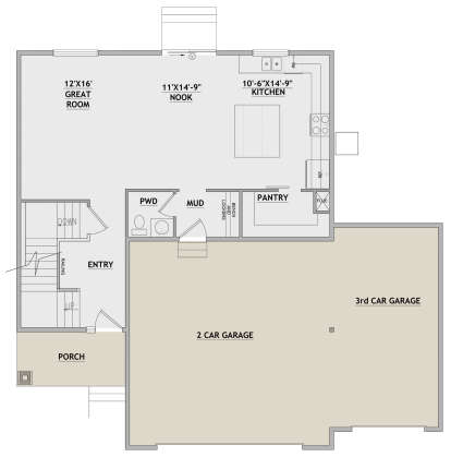 Main Floor  for House Plan #8768-00120