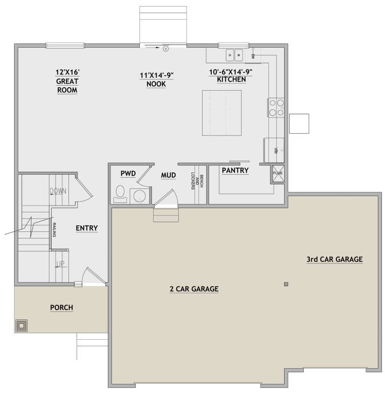 House Plan House Plan #28472 Drawing 1