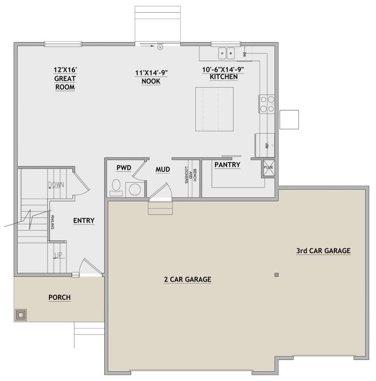 House Plan House Plan #28472 Drawing 1