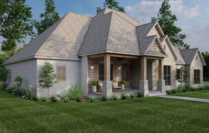 Craftsman House Plan #8318-00324 Elevation Photo