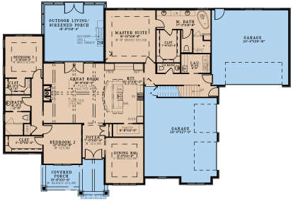 Main Floor  for House Plan #8318-00324