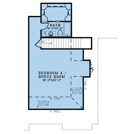 Second Floor for House Plan #8318-00324