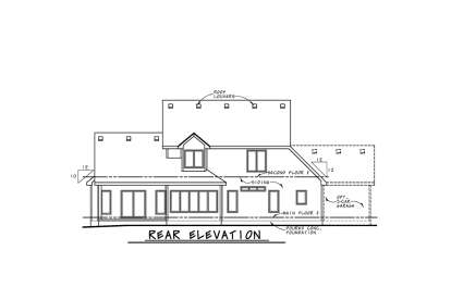 Craftsman House Plan #402-01780 Elevation Photo