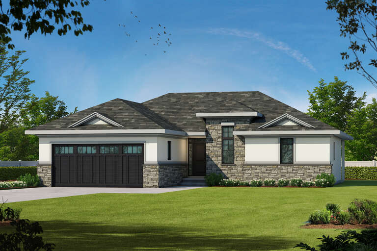 House Plan House Plan #28476 Front Elevation 