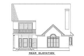 Traditional House Plan #110-00032 Elevation Photo