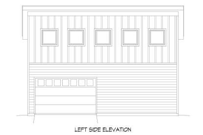 Modern House Plan #940-00709 Elevation Photo