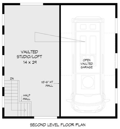 Second Floor for House Plan #940-00709