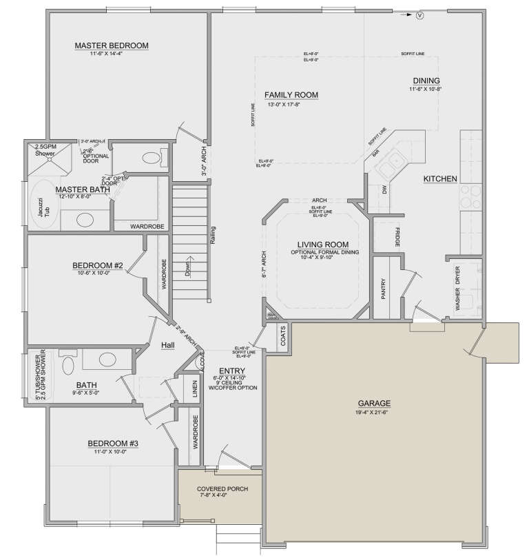 House Plan House Plan #28481 Drawing 1