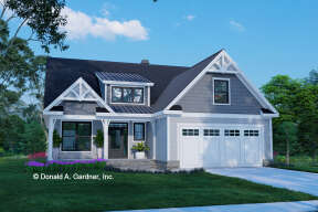 Modern Farmhouse House Plan #2865-00356 Elevation Photo