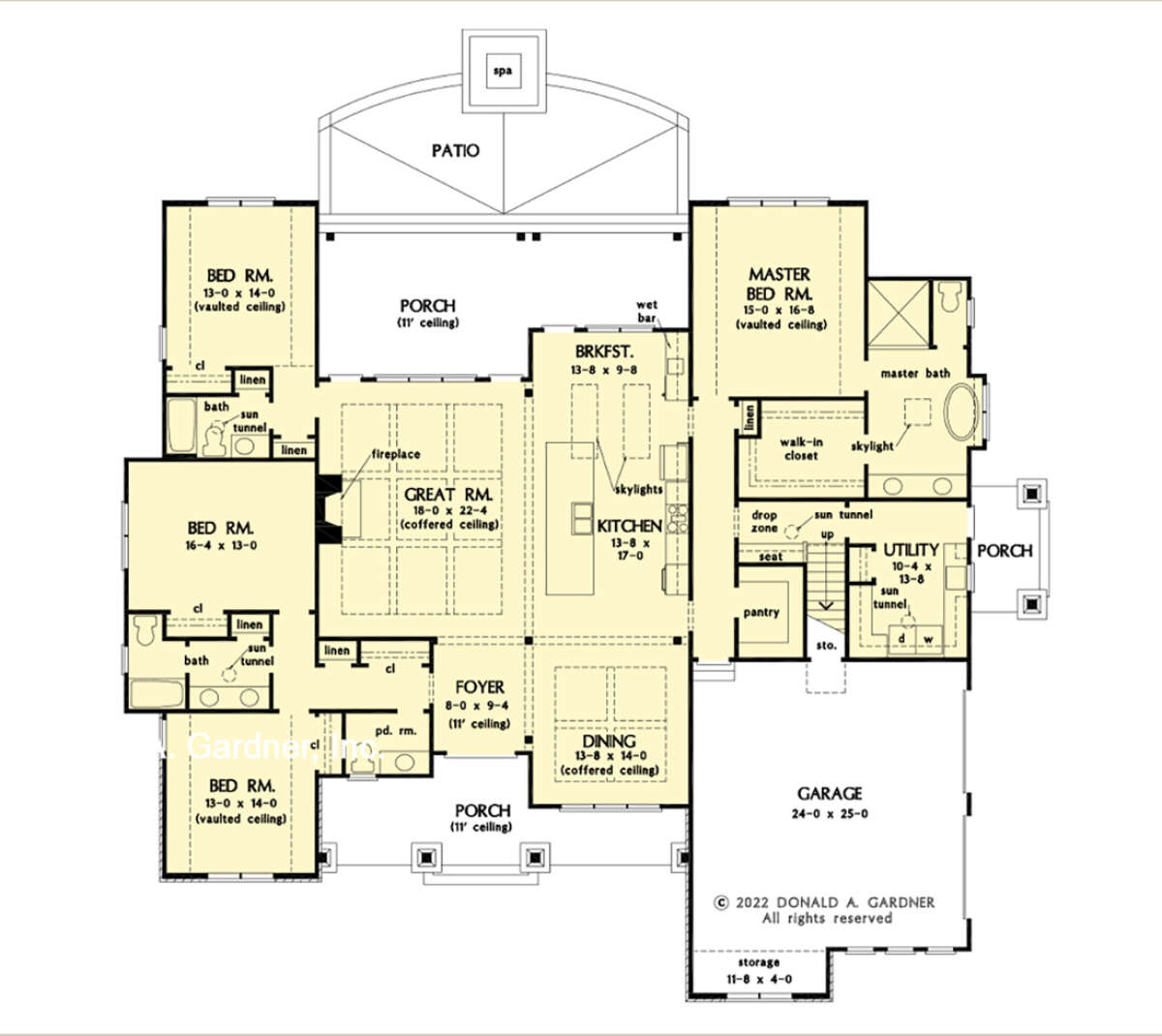 Main Floor  for House Plan #2865-00359
