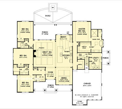 House Plan House Plan #28485 Drawing 1