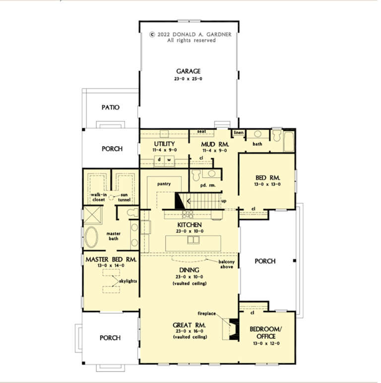 House Plan House Plan #28486 Drawing 1