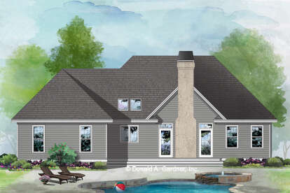 Southern House Plan #2865-00361 Elevation Photo