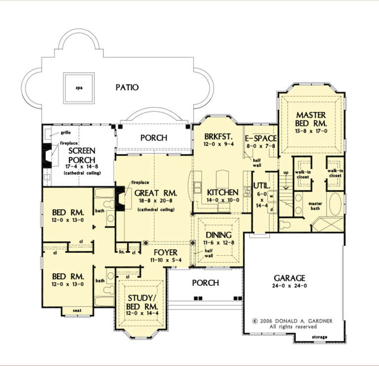 House Plan House Plan #28488 Drawing 1