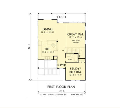 Main Floor  for House Plan #2865-00363