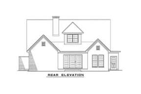 Traditional House Plan #110-00033 Elevation Photo
