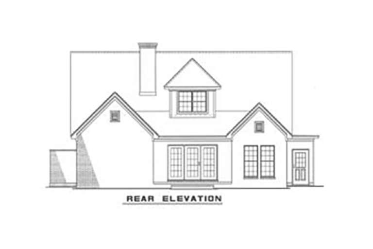 Traditional House Plan #110-00033 Elevation Photo
