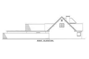 Traditional House Plan #110-00033 Elevation Photo