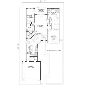 Main Floor for House Plan #110-00033