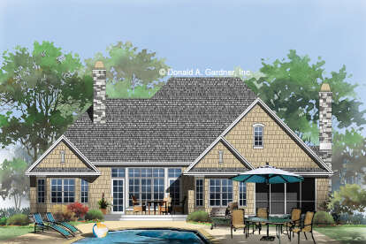 Craftsman House Plan #2865-00364 Elevation Photo