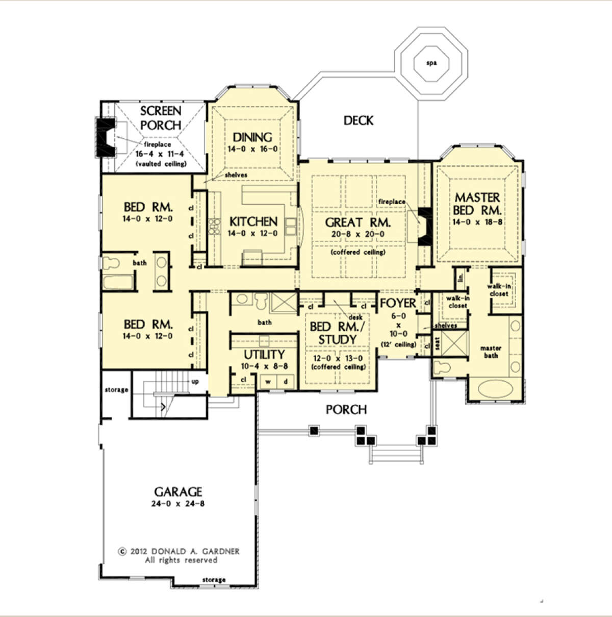 Main Floor  for House Plan #2865-00364