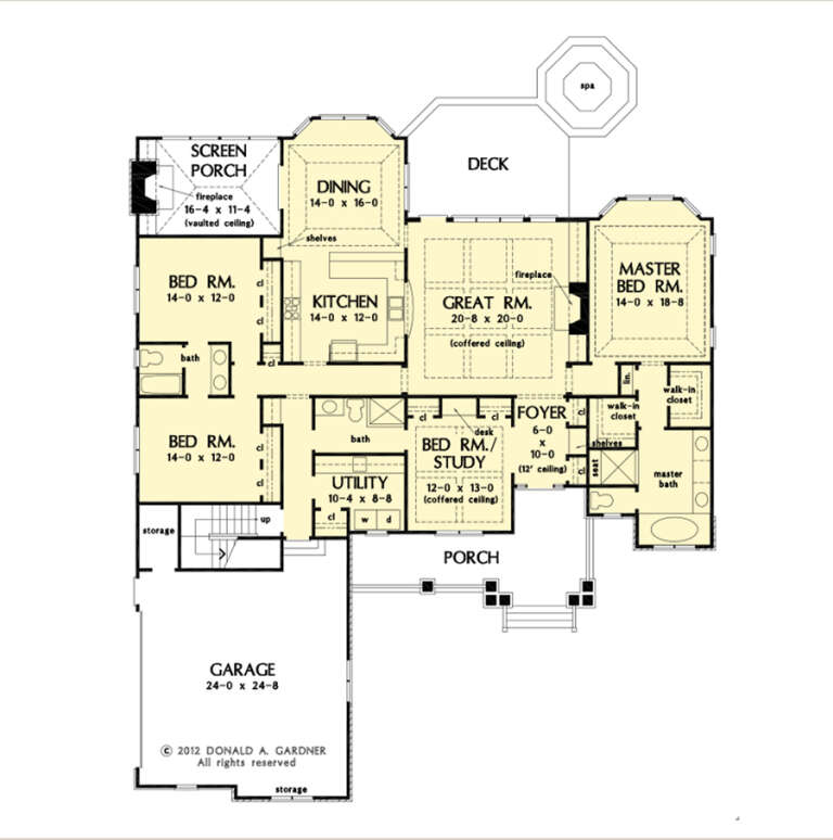 House Plan House Plan #28490 Drawing 1
