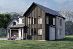 Farmhouse House Plan #6422-00054 Elevation Photo