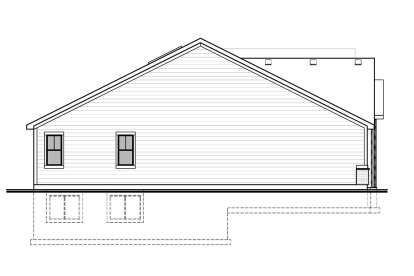 Modern Farmhouse House Plan #7306-00040 Elevation Photo