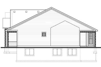 Modern Farmhouse House Plan #7306-00040 Elevation Photo